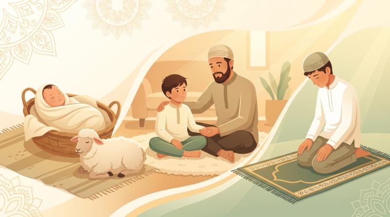 Perjalanan Anak Muslim dari Aqiqah Hingga Khitan Sampai Menuju Baligh