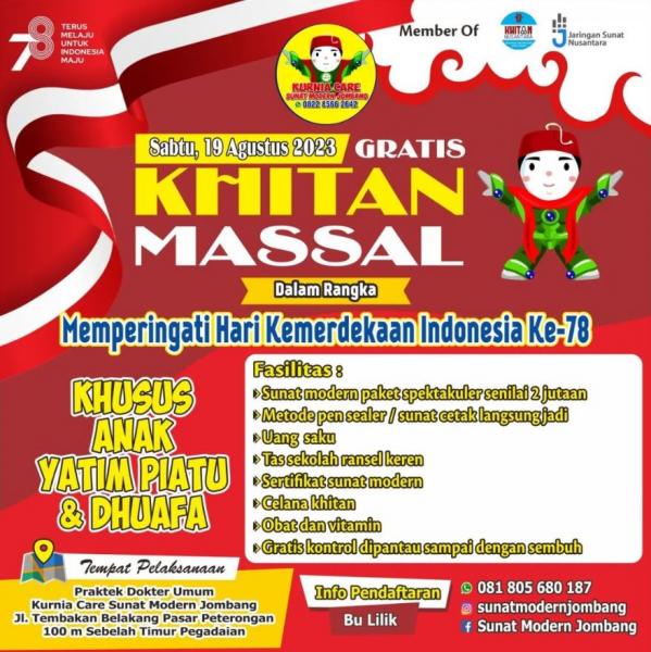 Foto Ayo Rek Daftar #Khitan_Massal alias SUNAT GRATIS