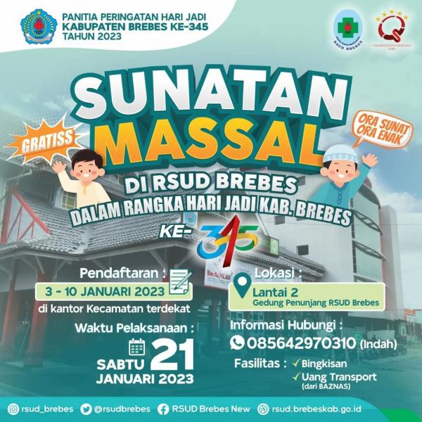 Foto ​Bakti Sosial Sunatan Massal