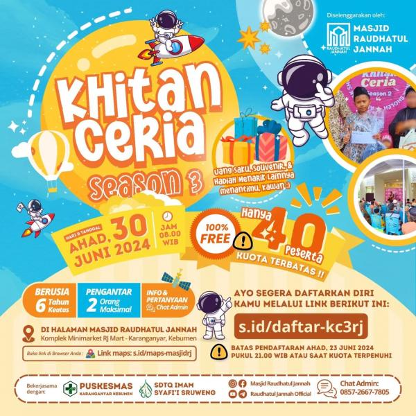 Foto Khitan Ceria Kebumen 2024