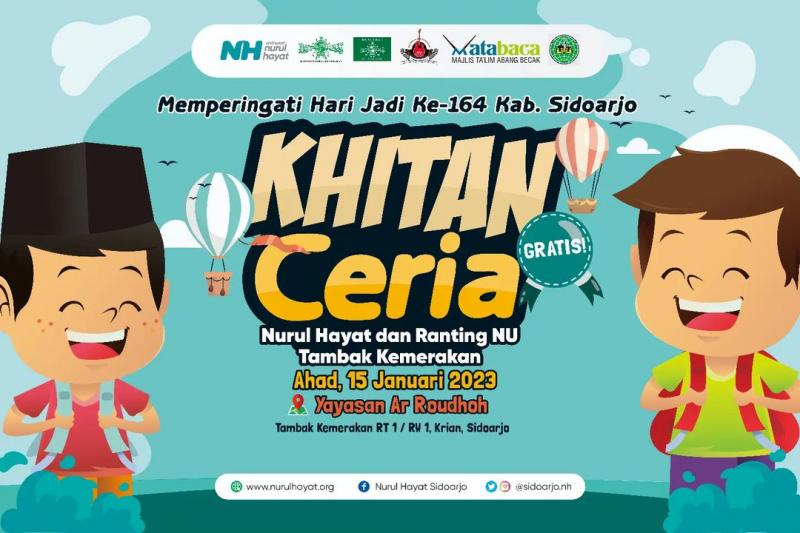 Foto ​Khitan Ceria Sidoarjo