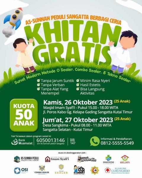 Foto ​Khitan Gratis Kutai Timur