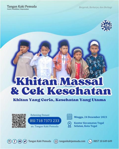 Foto Khitan Massal Yatim/Dhuafa & Cek Kesehatan