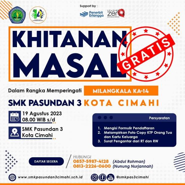 Foto ​Khitanan Massal Cimahi 2023