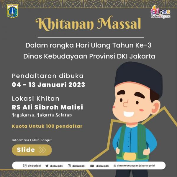 Foto ​Khitanan Massal DKI Jakarta