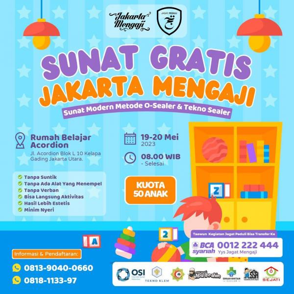 Foto ​Sunat Gratis Jakarta Mengaji