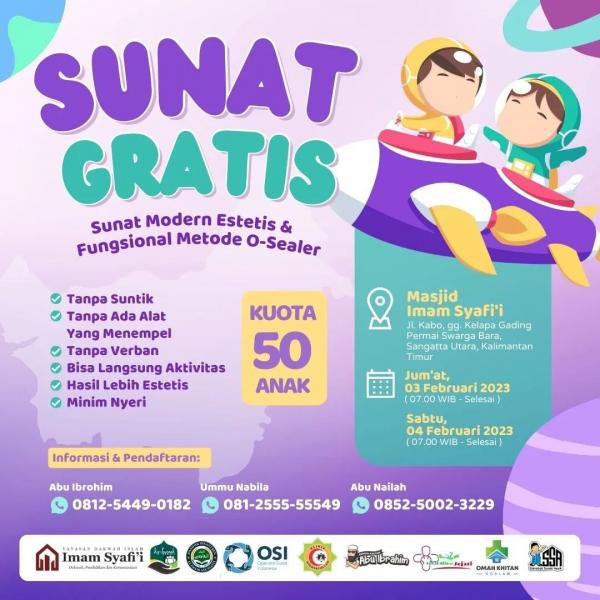 Foto Sunat Gratis Kalimantan Timur