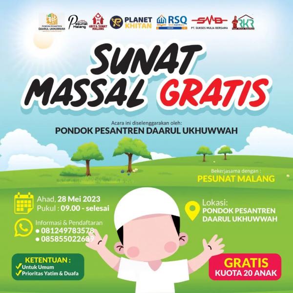 Foto ​Sunat Massal Gratis