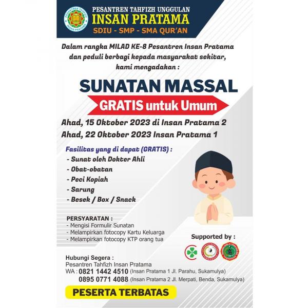 Foto ​Sunatan Massal GRATIS untuk Umum